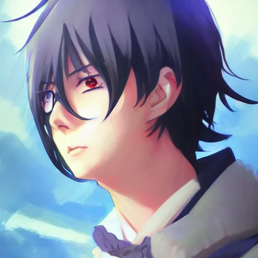 Prompt: anime portrait of fushimi as an anime boy by Stanley Artgerm Lau, WLOP, Rossdraws, James Jean, Andrei Riabovitchev, Marc Simonetti, and Sakimichan, trending on artstation