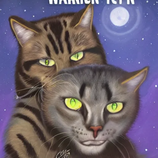 Image similar to book cover for warrior cats by wayne mcloughlin