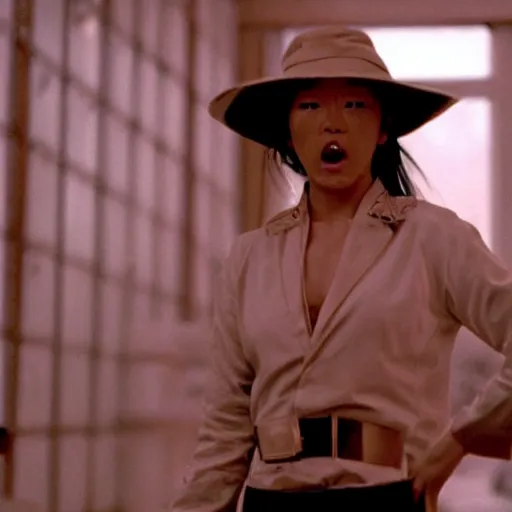 Image similar to still frames from kill bill 3 movie