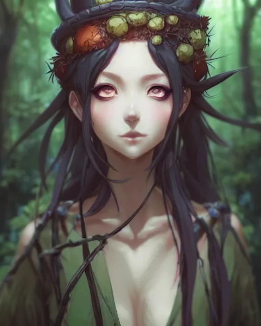 character concept art of an anime forest witch | | | Stable Diffusion |  OpenArt
