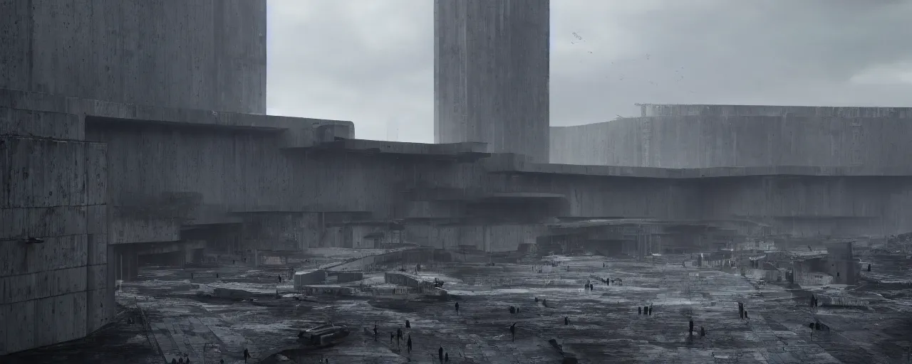 Image similar to big height brutalist imperial military base, drawing architecture, ultra very long shot, top angle, imperial architecture in rogue one, pritzker architecture prize, brutalism architecture, jan urschel, greig fraser