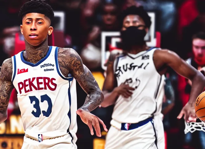 Prompt: full shot of nba youngboy, 8 k