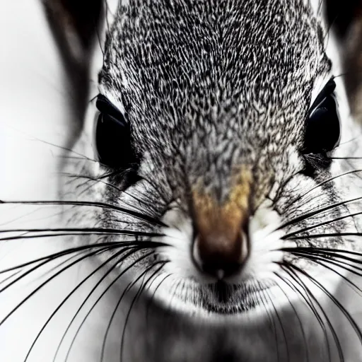 Image similar to a photo by bruce gilden of a squirrel politician, leica s, flash, high contrast, intricate, closeup of face, beautiful