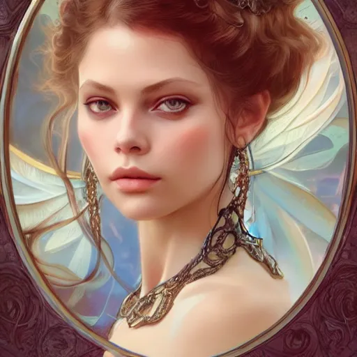 Prompt: beautiful young ornella muti, closeup, d & d, fantasy, intricate, elegant, highly detailed, digital painting, artstation, sharp focus, beautiful, illustration, art by artgerm and greg rutkowski and alphonse mucha