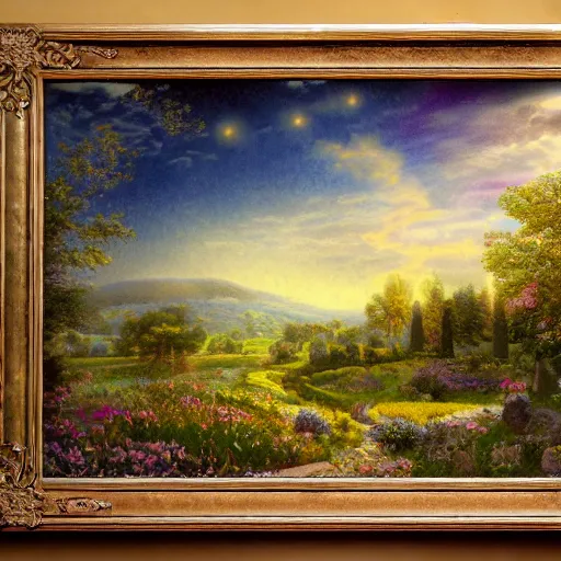 Prompt: dreamscape little countryside landscape colored pencil, highly detailed, highly accurate, deep aesthetic, 8 k, highly ornate intricate details, cinematic lighting, rich colors, ray tracing, hyperrealistic, photorealistic, cinematic landscape, trending on artstation,