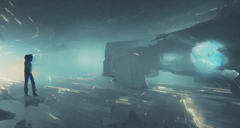 Image similar to a beautiful cinematic action photograph by beeple and mark romanek and christopher nolan