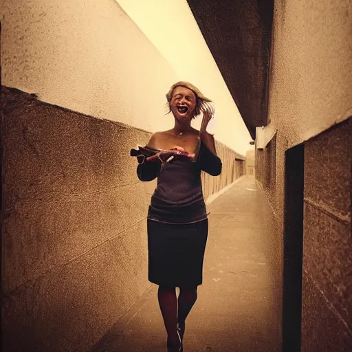 Prompt: an amazing award winning photo of a happy female, very sharp, hyperdetailed, cinematic atmospheric photo
