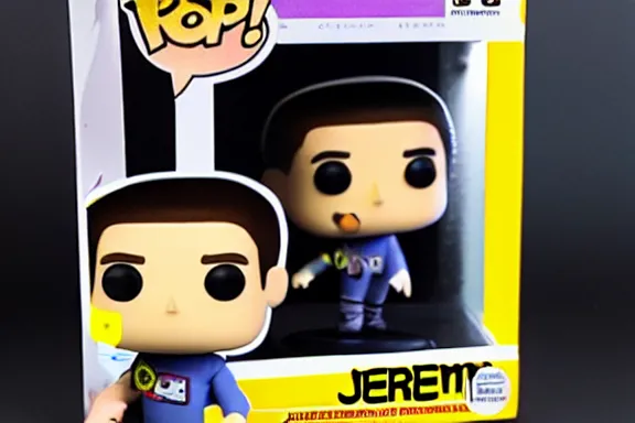 Image similar to jerma funko pop in box