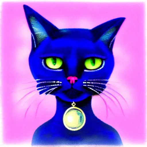 Image similar to sapphire cat
