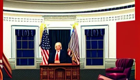 Image similar to president sasquatch in the oval office, photorealistic, ultra hd, 4 k, award winning, patriotic