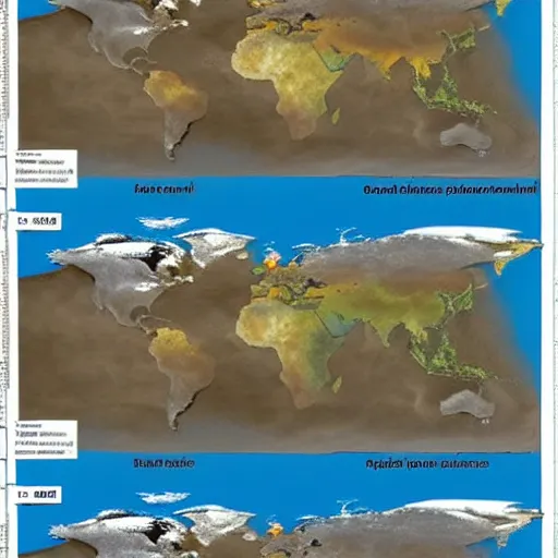 Image similar to earth after apocalyptic global warming