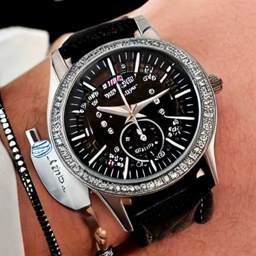 Image similar to watch dial that has never been seen before, stunning, cool, fun