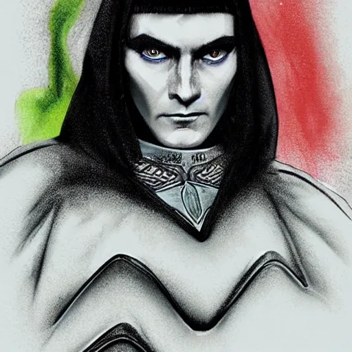 Prompt: leto 2 atreides, artwork