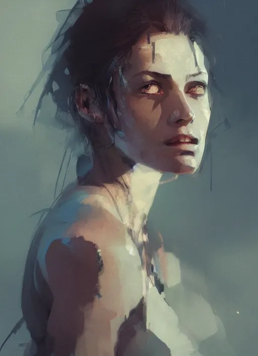 Image similar to portrait of Anna Millerstone, dramatic lighting, illustration by Greg rutkowski, yoji shinkawa, 4k, digital art, concept art, trending on artstation