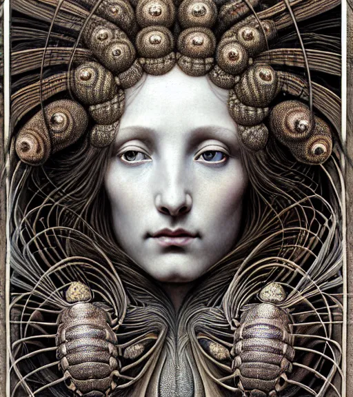 detailed realistic beautiful beetle goddess face | Stable Diffusion ...