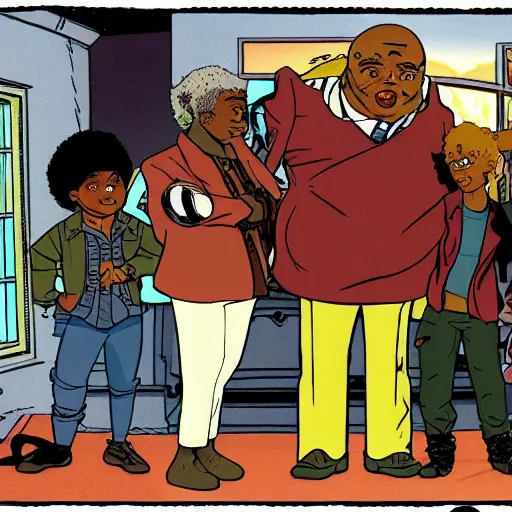 Image similar to uncle ruckus 1 9 8 0 s children's show