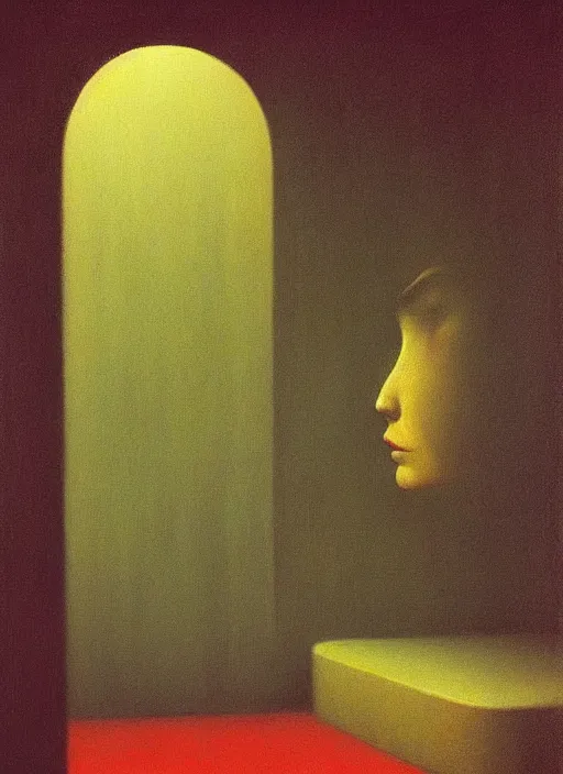 Image similar to roots, Edward Hopper and James Gilleard, Zdzislaw Beksinski, Mark Ryden, Wolfgang Lettl highly detailed, hints of Yayoi Kasuma, Odilon Redon. Drexler