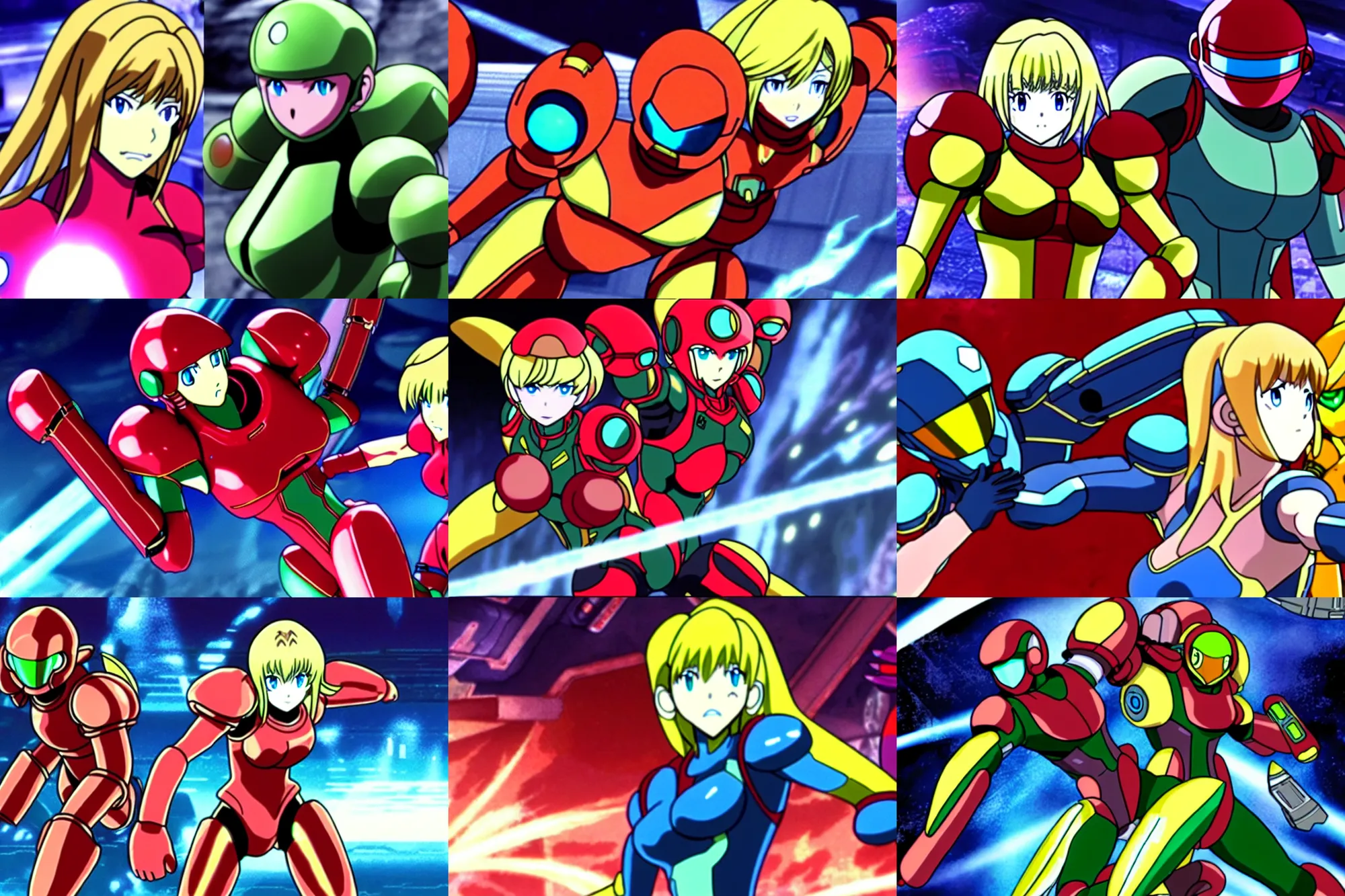 megaman x and samus