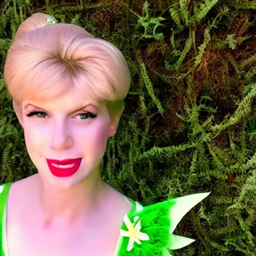 Image similar to christina hendrick as tinkerbell,