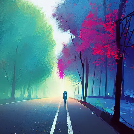 Prompt: beginning to learn again, Alena Aenami