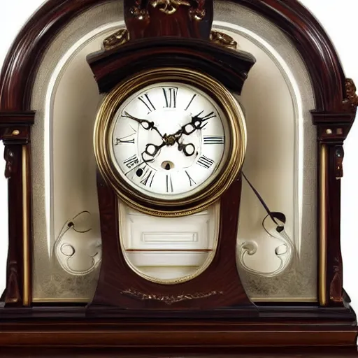Prompt: Neoclassical clock