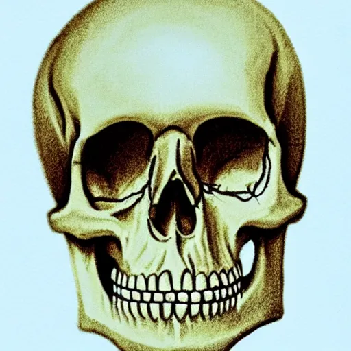 Image similar to amythest skull