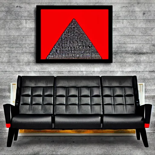 Image similar to the great pyramid neo punk art