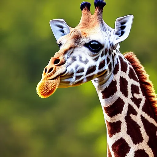 Image similar to a giraffe - puppy, wildlife photography