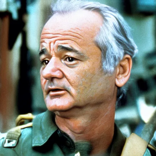 Image similar to bill murray in universal soldiers