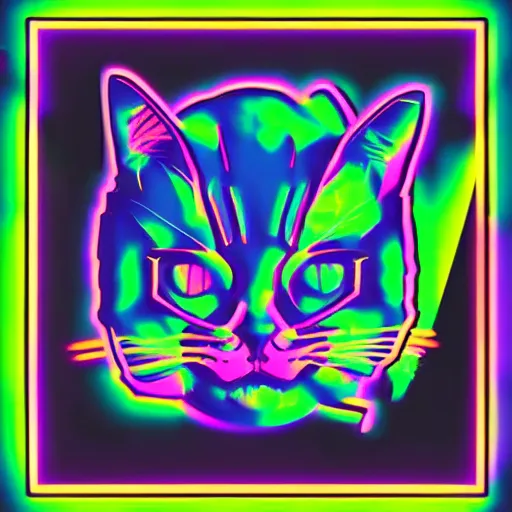 Image similar to cat skeleton in hoodie, portrait, vaporwave, synthwave, neon, vector graphics, cinematic, volumetric lighting, f 8 aperture, cinematic eastman 5 3 8 4 film, photorealistic