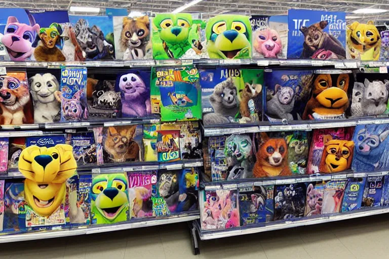 Image similar to photo of fursonas for sale at walmart