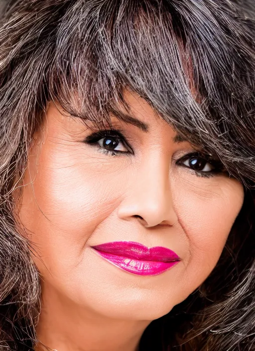 Image similar to dslr photo portrait still of 5 1 year old age 5 1 selena at age 5 1!!!, 8 5 mm f 1. 8
