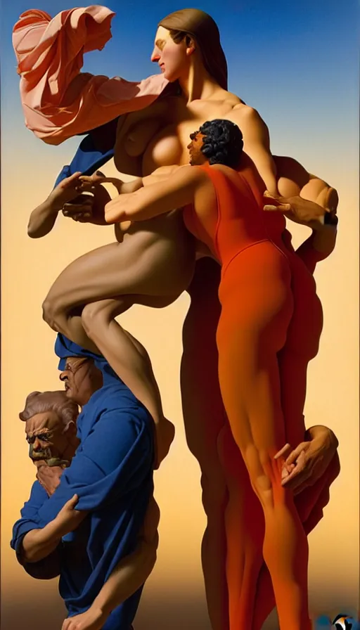 Image similar to the two complementary forces that make up all aspects and phenomena of life, by Thomas Blackshear