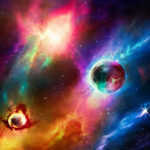 Image similar to beautiful nebula planets galaxy space coheed and cambria