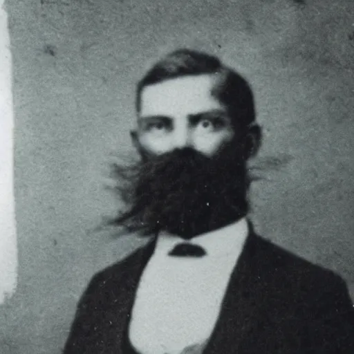 Prompt: a 1 9 0 0 s grainy close up photo of a cryptid monster