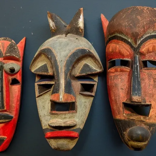 Image similar to African masks