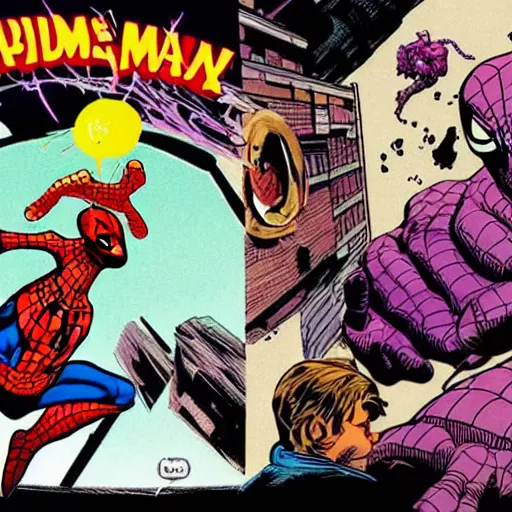 Image similar to the maxx vs spiderman