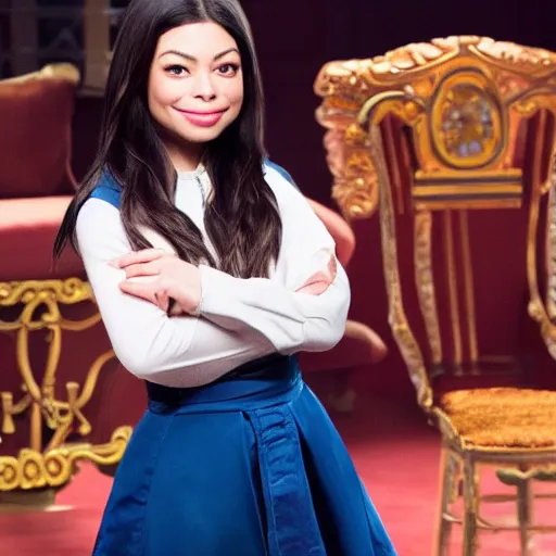 Image similar to Miranda Cosgrove as Meilin Lee in disney turning red live action, 8k full HD photo, cinematic lighting, anatomically correct, oscar award winning, action filled, correct eye placement,