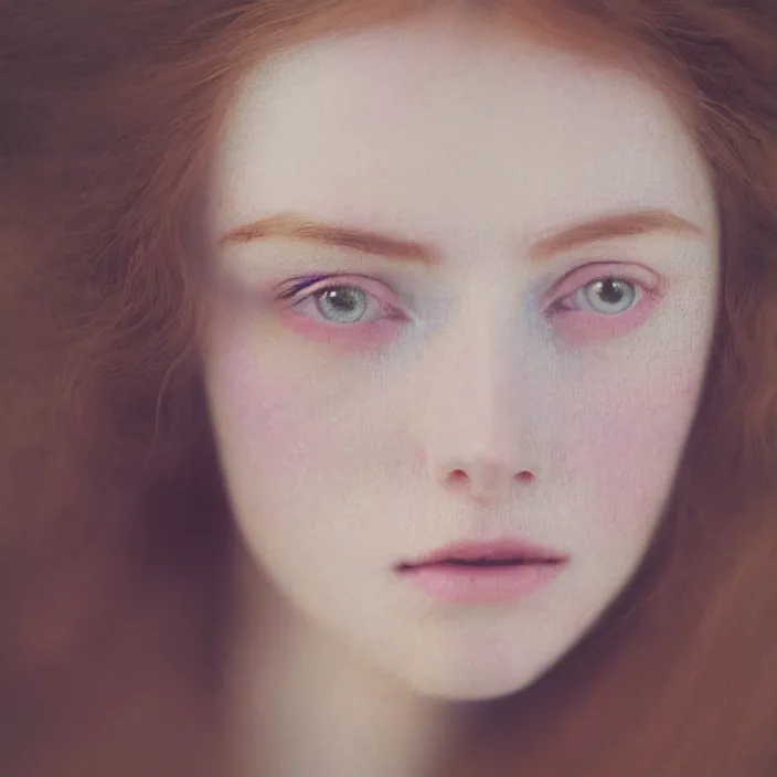 Prompt: Kodak Portra 400, 8K,ARTSTATION, Caroline Gariba, soft light, volumetric lighting, highly detailed, britt marling style 3/4 , extreme Close-up portrait photography of a beautiful woman how pre-Raphaelites,inspired by Ophelia paint, the face emerges from Pamukkale, hair are intricate with highly detailed realistic beautiful flowers , Realistic, Refined, Highly Detailed, interstellar outdoor soft pastel lighting colors scheme, outdoor fine art photography, Hyper realistic, photo realistic