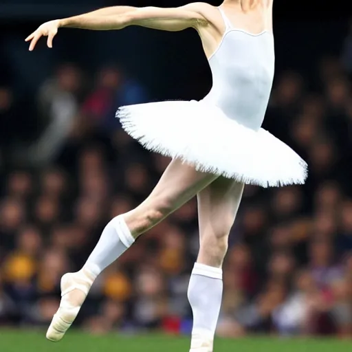 Prompt: Steven Gerrard as a ballerina