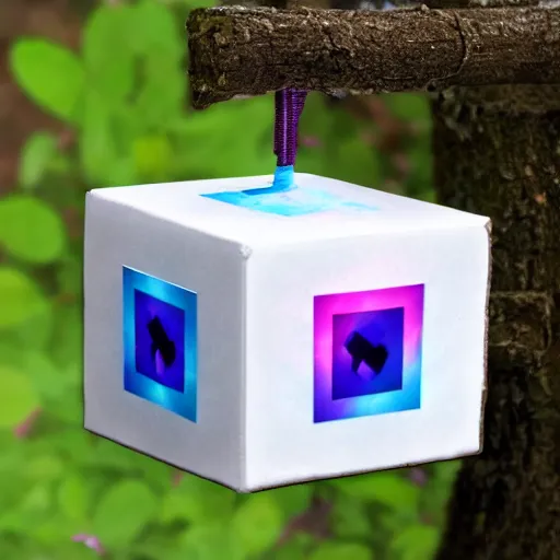 Prompt: portal companion cube