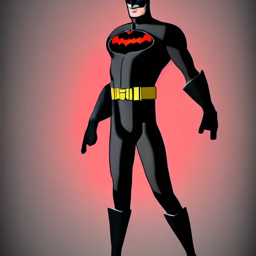 Image similar to realistic batman beyond character fullbody
