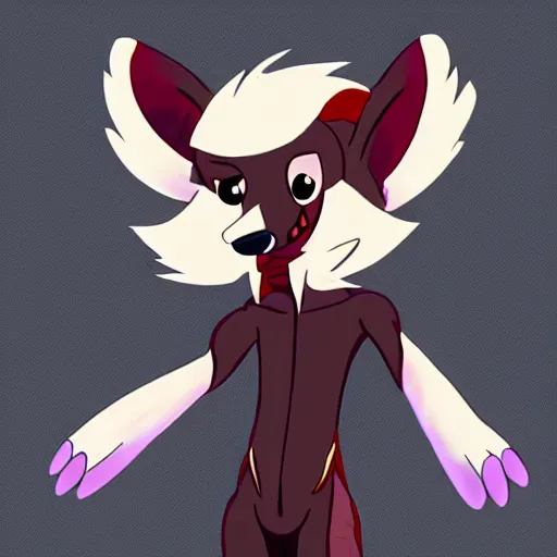 Image similar to discord clyde as an anthropomorphic furry, furaffinity