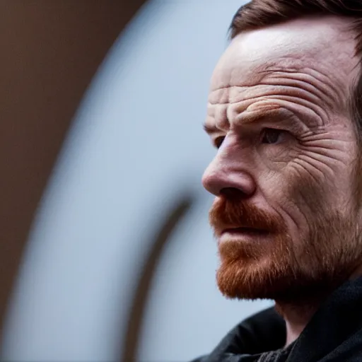 Image similar to Live Action Still of Bryan Cranston dressed as Jesse Pinkman, real life, hyperrealistic, ultra realistic, realistic, highly detailed, epic, HD quality, 8k resolution, body and headshot, film still