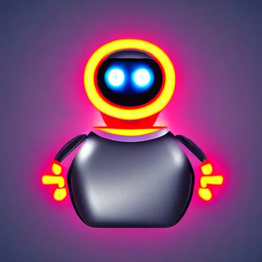 Prompt: a cybertronic duck, robotic, metallic, glowing eyes, neon, high detail