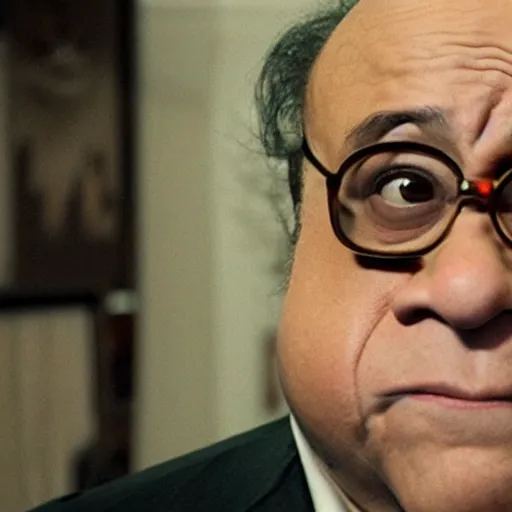 Image similar to videogame screenshot of danny devito in the darkness 2 ( 2 0 1 2 )