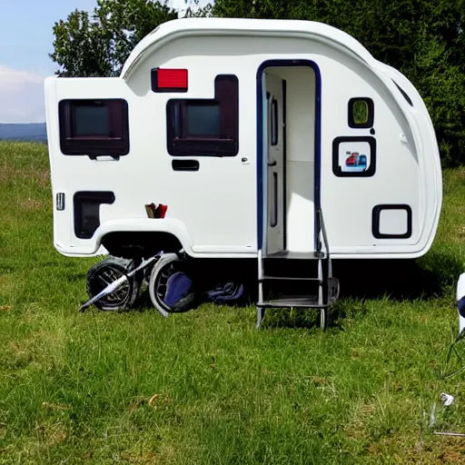 Image similar to camper with three wc toilette