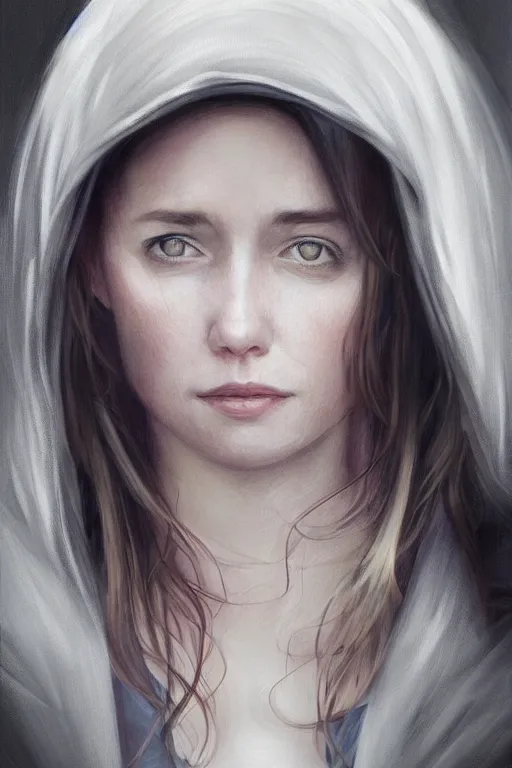 Image similar to full-length portrait of pregnant woman under street light, highly detailed, sharp focused, ultra realistic digital concept art by Artgerm, face by Alyssa Monks