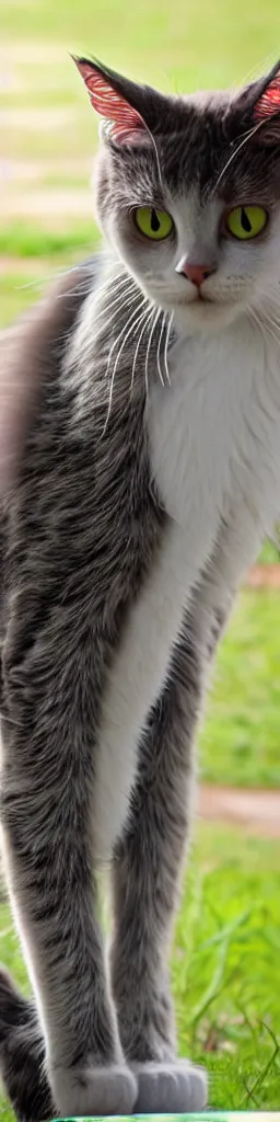 Image similar to the tallest cat