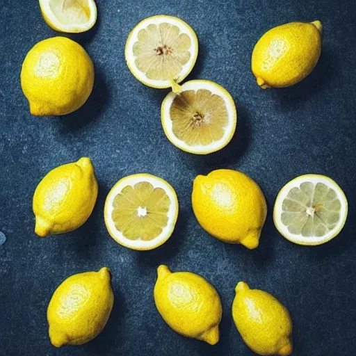 Prompt: when life gives you lemons, visual poetry